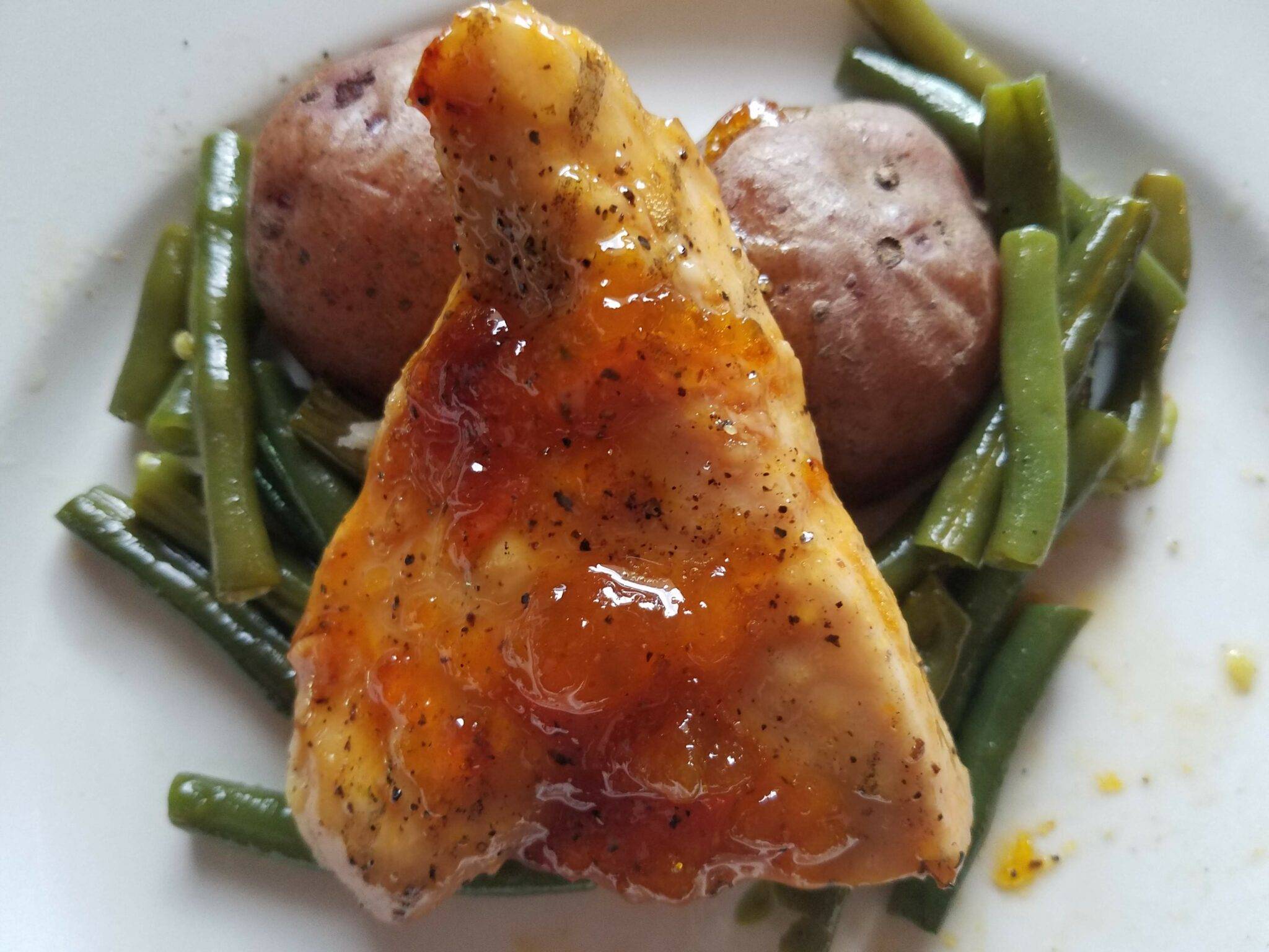 Grilled Apricot Chicken Breasts Staying on Budget