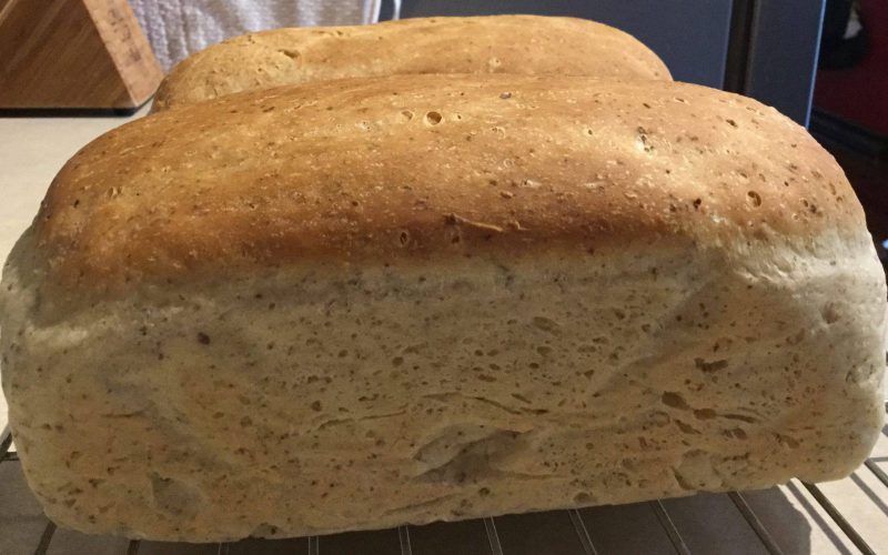 Delicious Homemade Egg Bread with Wheat Germ